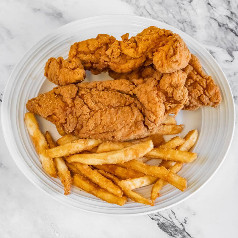 Chicken Tenders with Fries 3pc